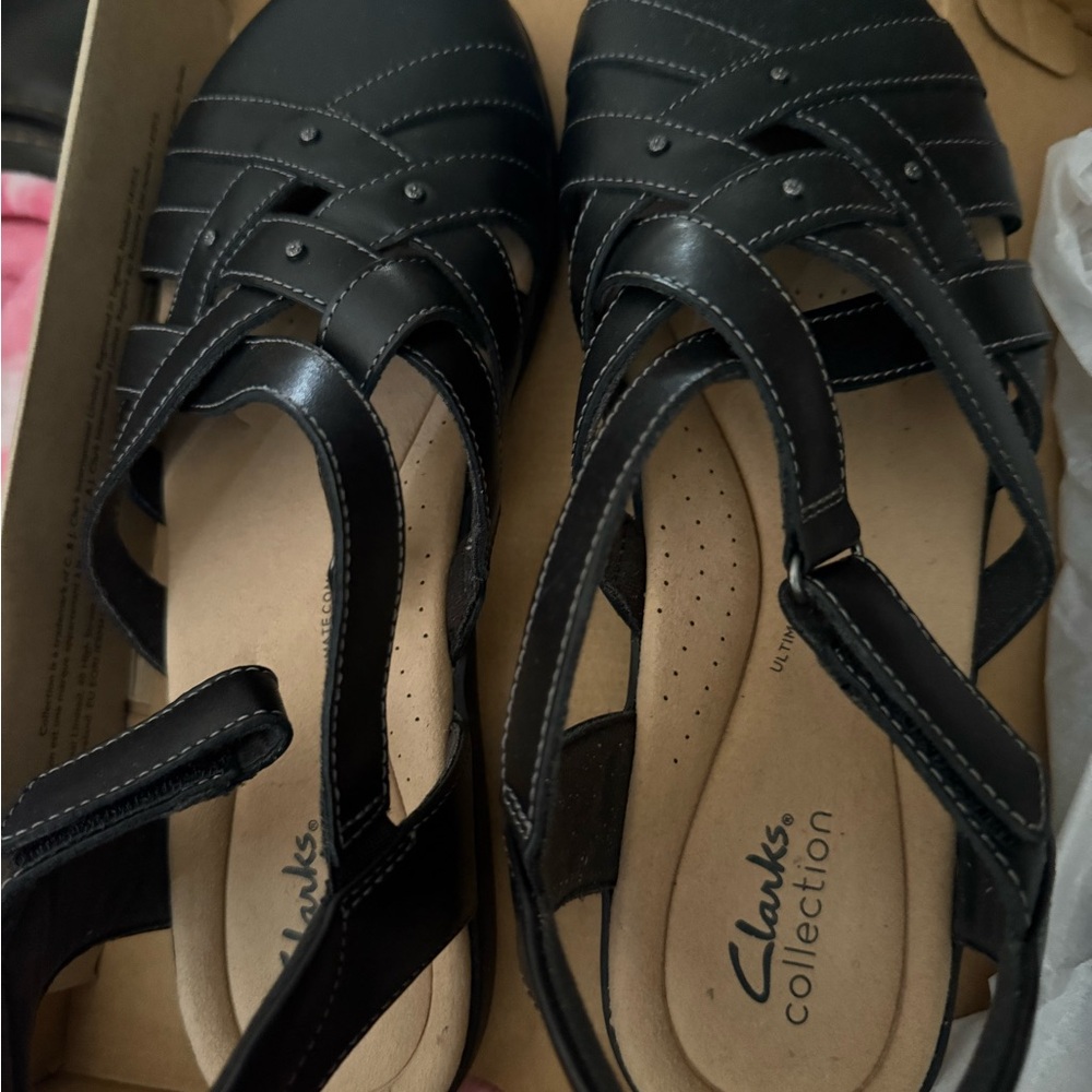 Black Strappy Sandals
